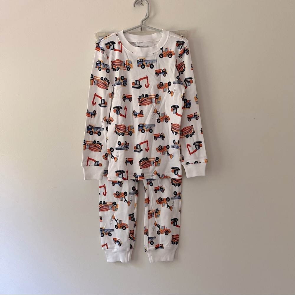 NEW Janie And Jack Pajama Set 7